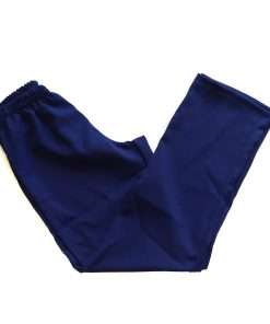 Calça Oxford Azul Bic Com 2 Bolsos