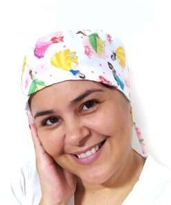 Touca Cirúrgica Princess Coração