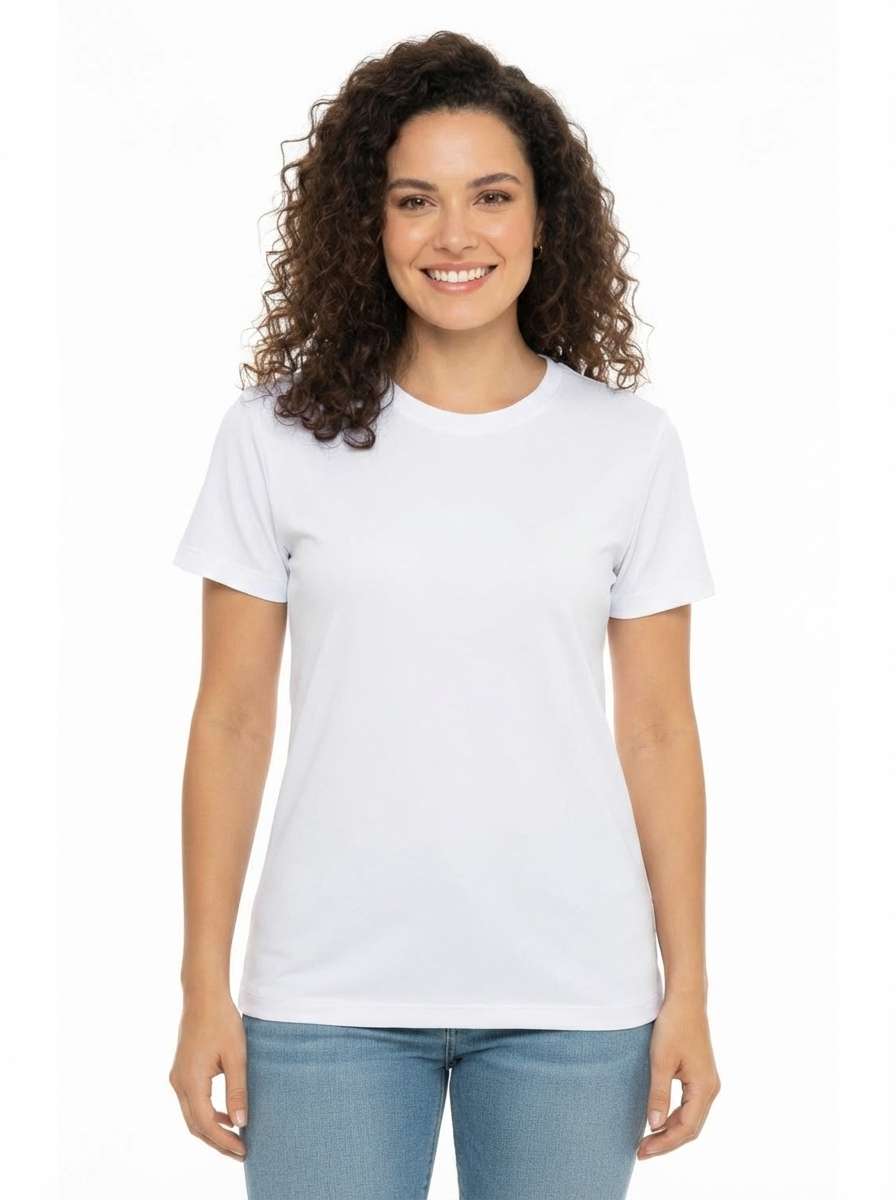Camiseta Baby Look Feminina Branca