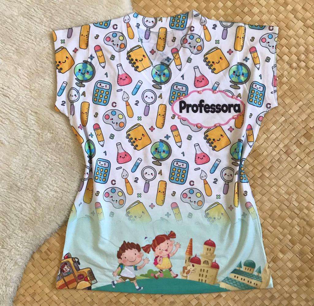 Camisa Professora 007