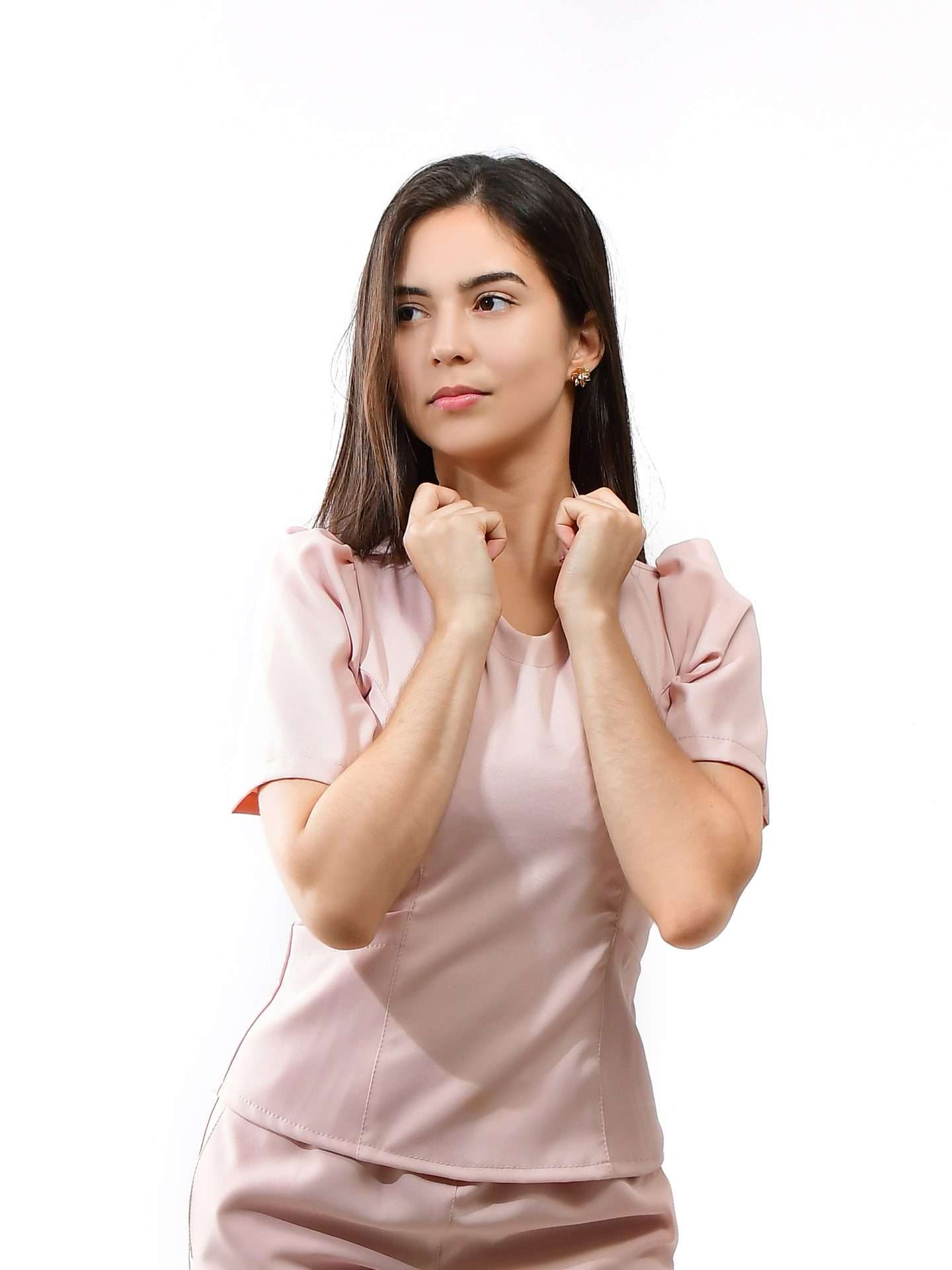 Scrub Cirúrgico Kezz Rosa Seco - Imagem 2